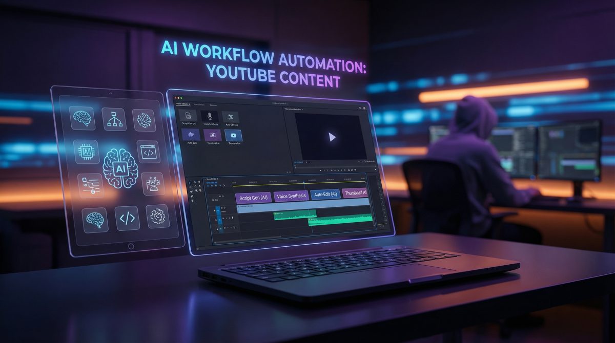 workflow ia complet pour chaine youtube faceless