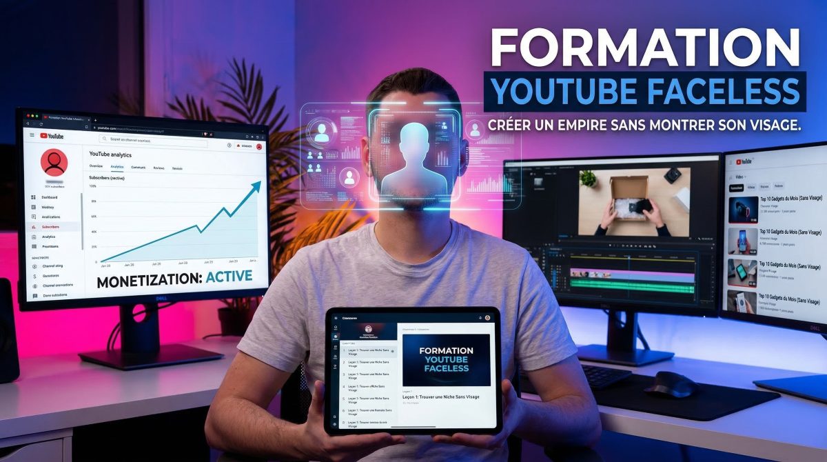Formation YouTube Faceless