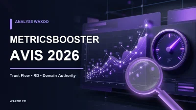 MetricsBooster avis 2026 sur les métriques Trust Flow, Referring Domains et Domain Authority